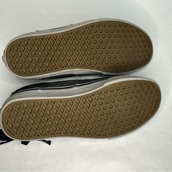 Vans Mens Off The Wall Gray Casual Skate Shoes Top Lace up Size 8 - Picture 8 of 8